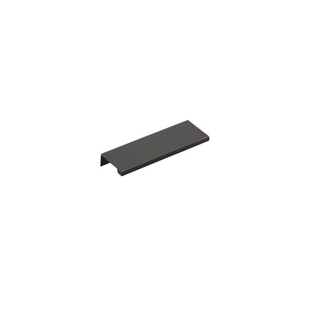 Emtek Edge Cabinet Pull with 4 in Center to Center Oil Rubbed Bronze Finish 87110US10B